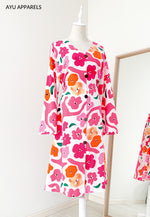 Yuna Floral Tunic Pink